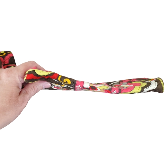 VERA BRADLEY PUCCINI QUILTED CROSSBODY BAG, TRIFOLD WALLET & PENCIL BAG SET '06 - Picture 11 of 16